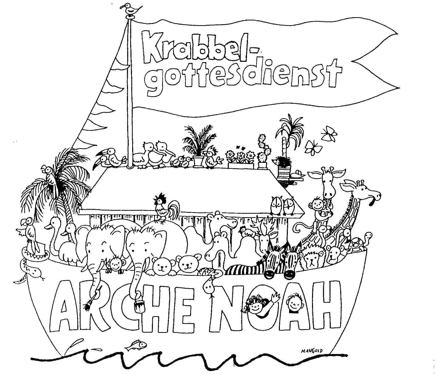 G&uuml;glingen Krabbelgottesdienst 2008 Bild 