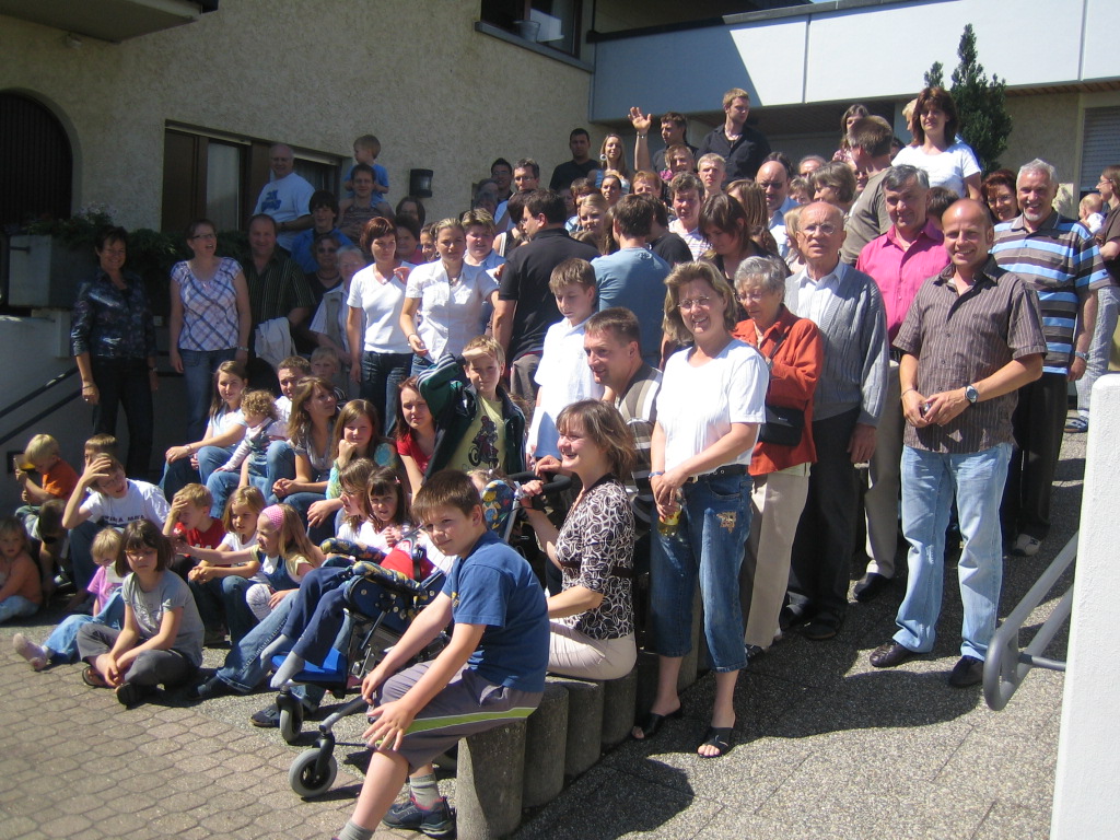 Gruppenbild Gemeindefreizeit Dobel