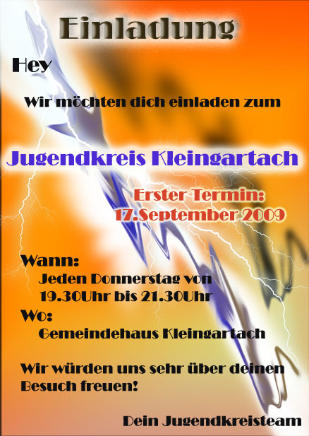 Flyer Jugendkreis