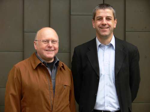 Pfarrer Harst und R. Heinrich