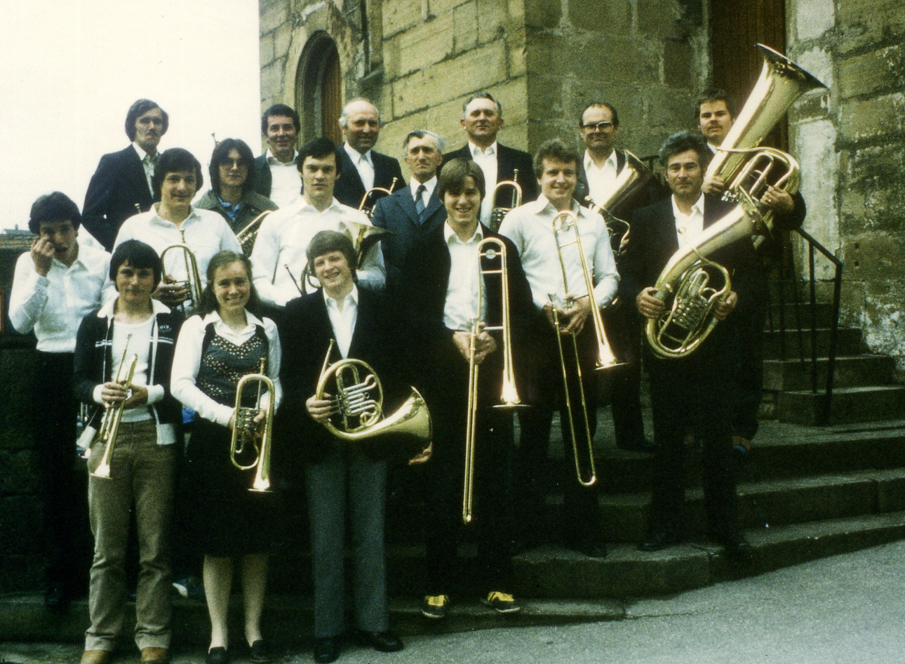 Posaunenchor Cleebronn beim 60-j&auml;hrigen Jubil&auml;um