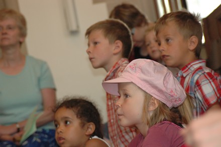 ... so spannend kann ein Gottesdienst sein! :-)